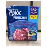 Ziploc Freezer Gallon Bags 152 Count
