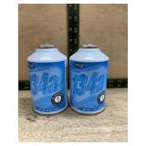 Two 12 Oz Cans 134a Mobile A/C Refrigerant