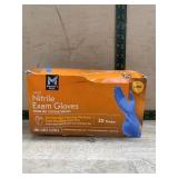 Large Nitrile Exam Gloves Powder-Free Box