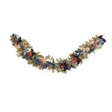 Artificial Pumpkin and Blueberry Fall Garland