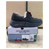 Skechers Arch Comfort Black Shoes Mens Size 12