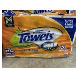 Super Premium Towels 15 Mega Rolls 2-Ply