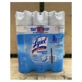 Lysol Disinfectant Spray 3 Pack Crisp Linen