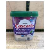 Cascade Platinum Plus Dishwasher Pods 82ct