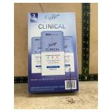 Secret Clinical Antiperspirant Deodorant 3 Pack