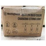 Westinghouse 48ft 24 Bulb Color Changing String Li