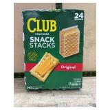 Club Crackers Snack Stacks 24 Pack 50 oz