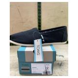 TOMS Alpargata Black Canvas Shoes Women