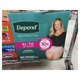 Depend Fit-Flex Underwear for Women XL (80 Ct.)