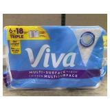 Viva Multi-Surface Cloth Paper Towels 6 Pack