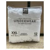 Total Protection Disposable Underwear XXL 12 Count