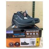 Skechers Work Footwear Ladies Black Sneakers Size