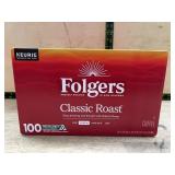 Folgers Classic Roast Medium K-Cup Pods 100ct