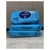 Attends Washcloths Adult Size Packs