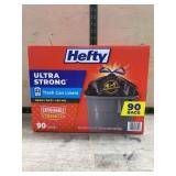 Hefty Ultra Strong 13 Gal Trash Can Liners, 90 Ct