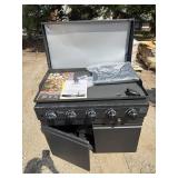 New  pro series gas griddle it is missing the