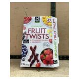 Organic Fruit Twists Strawberry Mango Wildberry