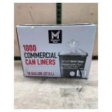 10 Gallon Commercial Can Liners 1000 Pack