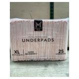 XL Disposable Total Protection Underpads 30x36