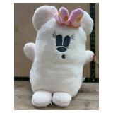 Plush Toy Mouse with Pink Polka Dot Bow