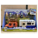 Bluey Family Camping Cookout Playset 15pc