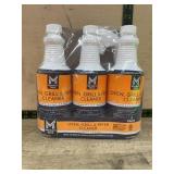 Oven, Grill & Fryer Cleaner 3 Pack Bottles
