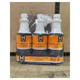 Oven, Grill & Fryer Cleaner 3-Pack Bottles