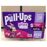 Huggies Pull-Ups Plus 5T-6T, 84 Count