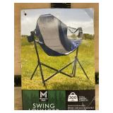 Folding Outdoor Swing Lounger Chair with Bag