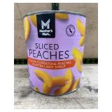 Sliced Yellow Clingstone Peaches 106 Oz Can