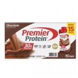 Premier Protein Chocolate Shakes 11 Oz 15 Pack