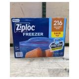 Ziploc Freezer Quart Bags 216 Count