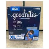 Goodnites XL Nighttime Underwear 46 Count