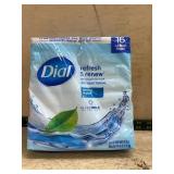 Dial Refresh & Renew Antibacterial Soap 16 Bars