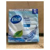 Dial Antibacterial Deodorant Bar Soap 16 Bars