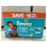 Pampers Complete Clean Baby Wipes 1200 Ct