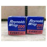 Reynolds Wrap 200 Sq Ft Aluminum Foil 2 Pack