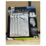 4 Large Premium Cabretta Leather Golf Gloves