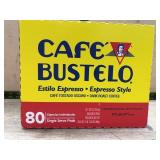 Cafï¿½ Bustelo Espresso Style Coffee Pods 80 Ct