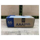 66-Pack AAA Alkaline Batteries 1.5V