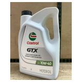 Castrol GTX SAE 10W-40 Motor Oil 5 Quarts