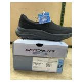 Skechers Arch Comfort Black Slip-On Shoes 9.5