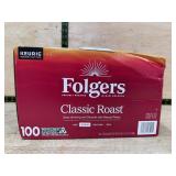 Folgers Classic Roast K-Cup Pods 100 Count