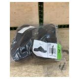 Black Ladies Slide Sandals Size 7