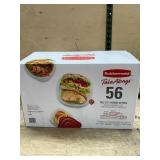 Rubbermaid TakeAlongs 56 Piece Food Storage Set