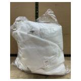 6 Piece White Towel Set