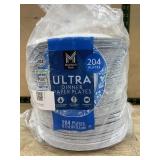 Ultra Dinner Paper Plates 204 Pack 10 Inch