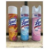 Lysol Disinfectant Spray Assorted Scents Set