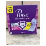 Poise Fresh Protection Pads 128 Count
