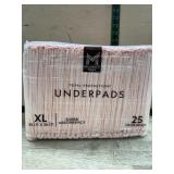 Extra Large 30x36 Inch Underpads 25 Pack